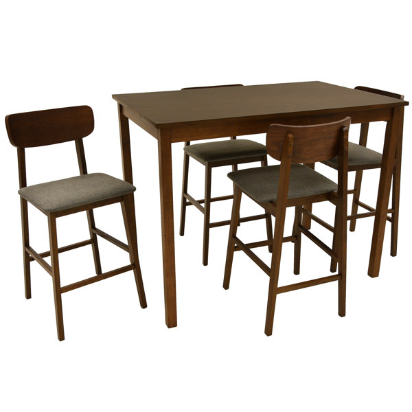 Zenvida 5 Piece Dining Set & Reviews Wayfair